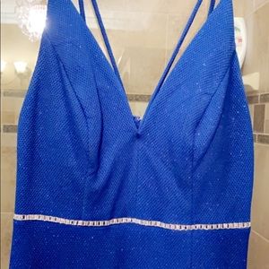 Pageant/prom NWT royal blue dress